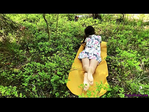 ❤️ Onye mbịarambịa na Tinder na-emetọ anụ ahụ m ma na-enwe mmasị n'ime ọhịa ❤❌ Anal video ☑